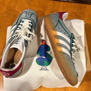 adidas Originals Green and White Men's Shoes
